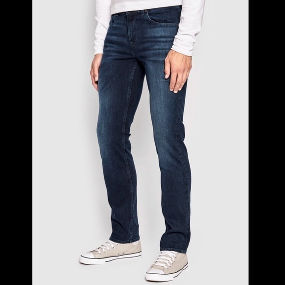 REVOLVE x 7 for all Mankind Men’s Denim jeans Standard Medium/Dark wash 34 - Picture 5 of 16